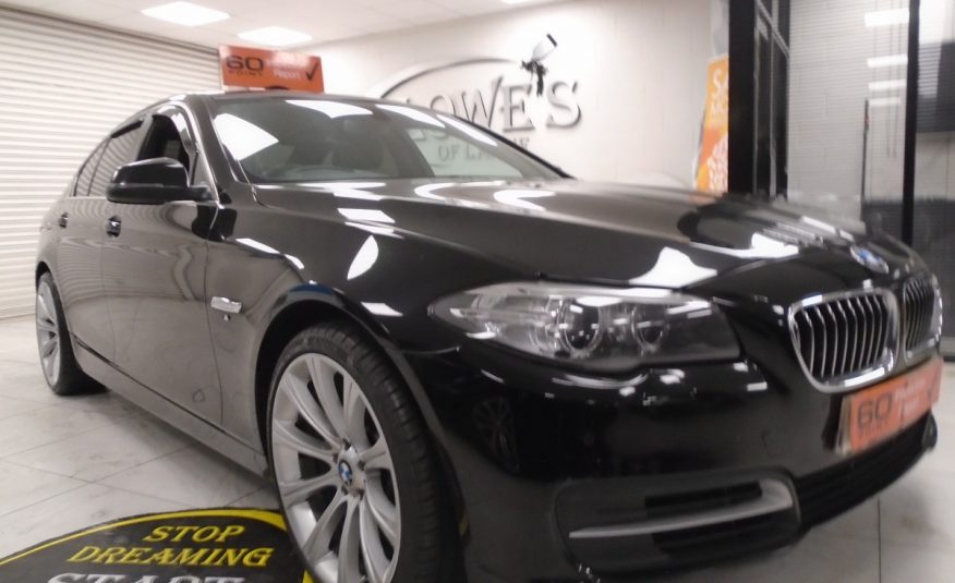 2014 BMW 520D SE with SAT NAV and BLACK LEATHER