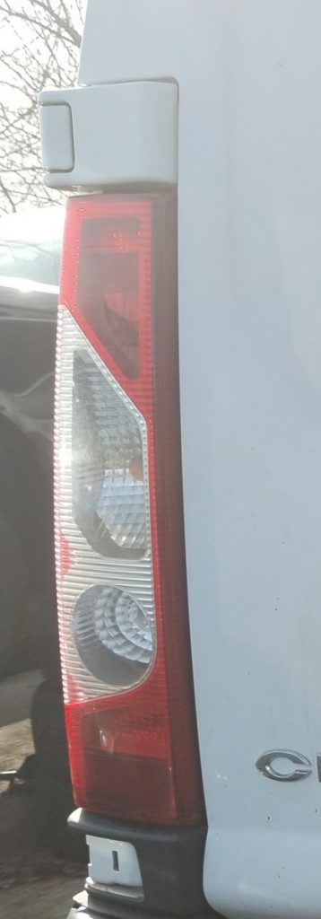 Rear Tail Light Lamp - Left Side Passenger For Citroen Dispatch, Peugeot Expert, Toyota Proace (2016+)