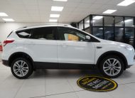 2016 (NOV) FORD KUGA 2.0 TDCi 150 TITANIUM X with BLACK LEATHER & SUNROOF– ONLY 79K