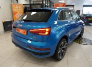 2016 AUDI Q3 2.0 TDi QUATTRO S LINE with BLACK LEATHER and ONLY 44,000 MILES