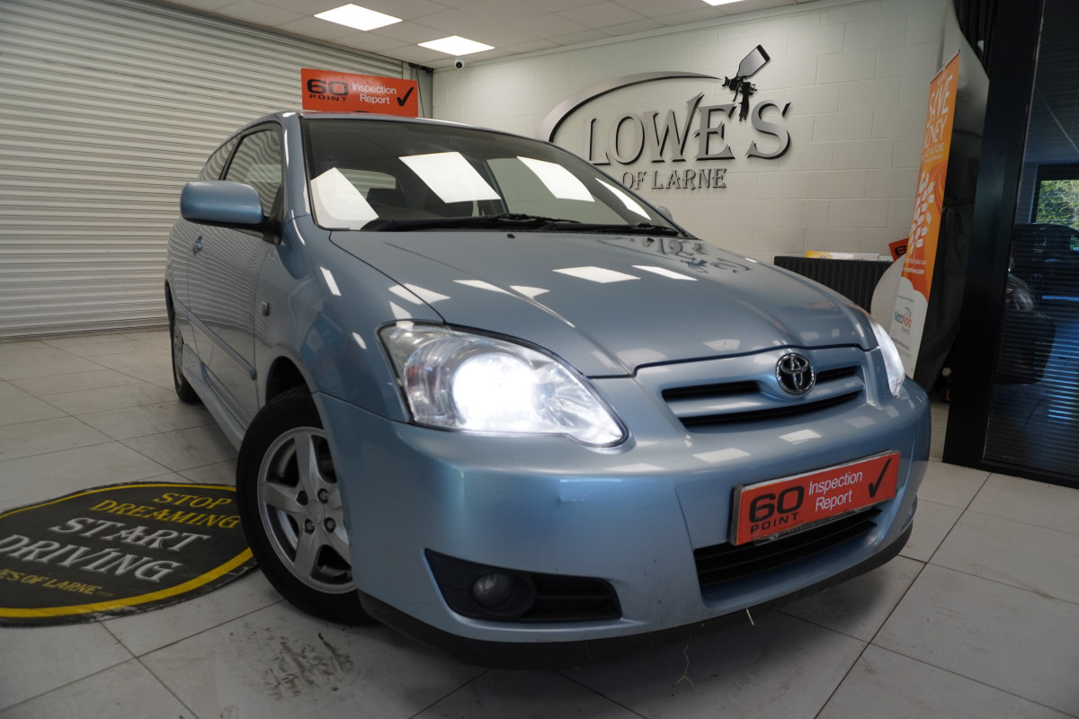 2005 TOYOTA COROLLA 1.6 VVT-i T3 — MOT’d to APRIL 2025