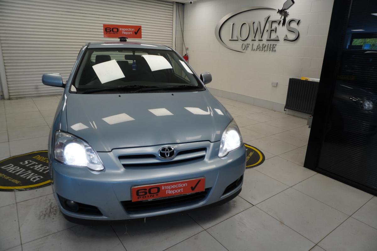 2005 TOYOTA COROLLA 1.6 VVT-i T3 — MOT’d to APRIL 2025