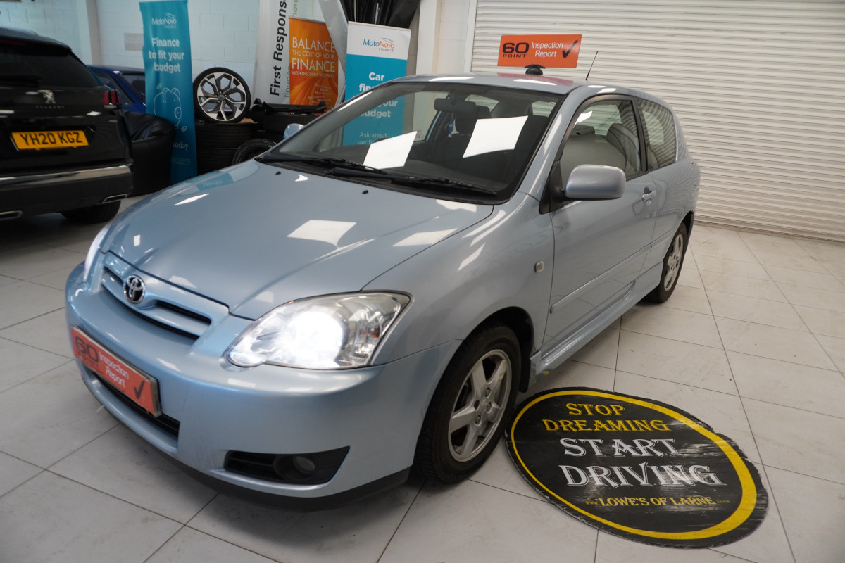 2005 TOYOTA COROLLA 1.6 VVT-i T3 — MOT’d to APRIL 2025