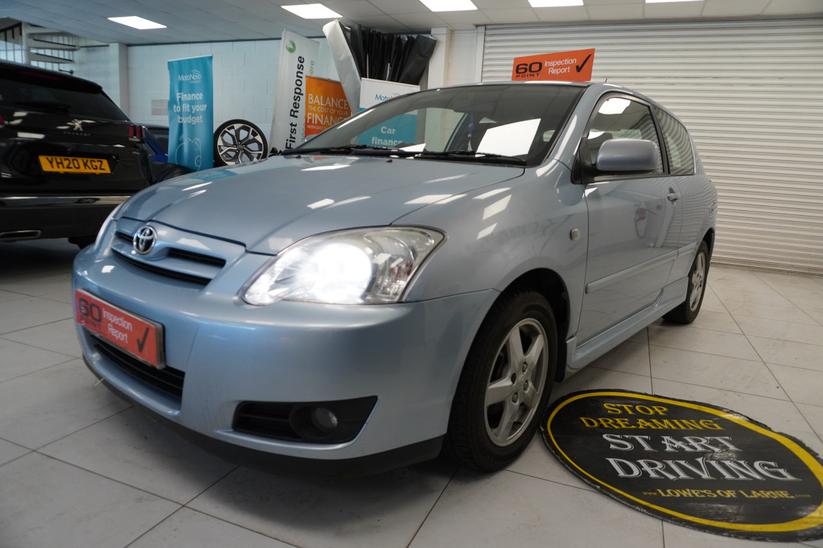 2005 TOYOTA COROLLA 1.6 VVT-i T3 — MOT’d to APRIL 2025