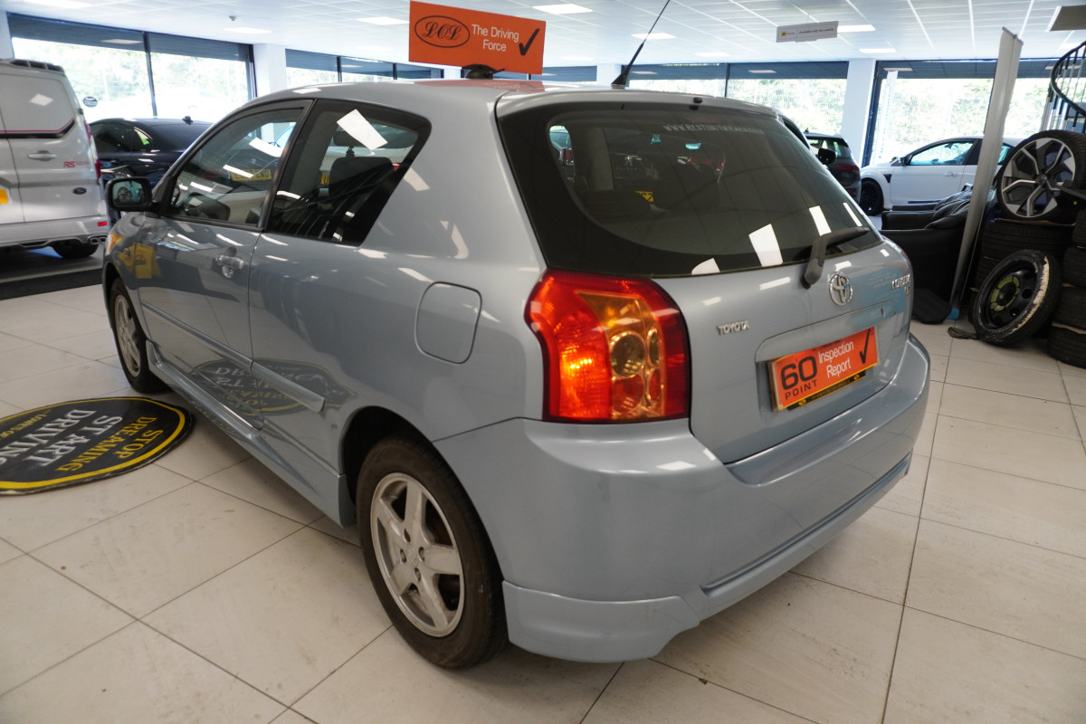 2005 TOYOTA COROLLA 1.6 VVT-i T3 — MOT’d to APRIL 2025