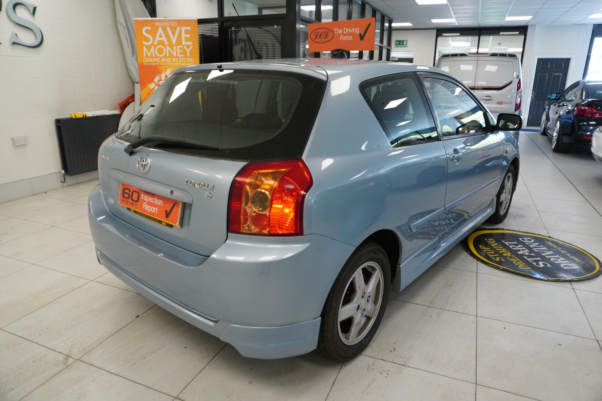2005 TOYOTA COROLLA 1.6 VVT-i T3 — MOT’d to APRIL 2025