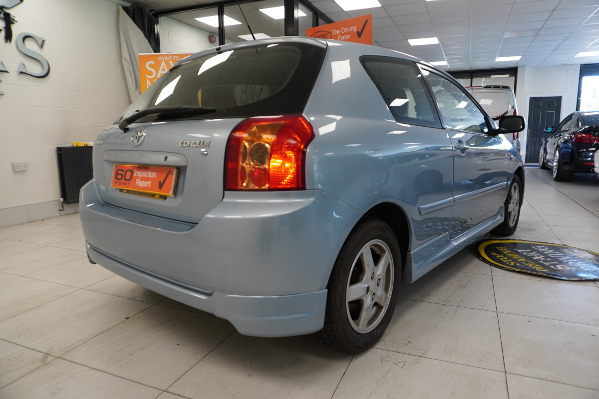 2005 TOYOTA COROLLA 1.6 VVT-i T3 — MOT’d to APRIL 2025