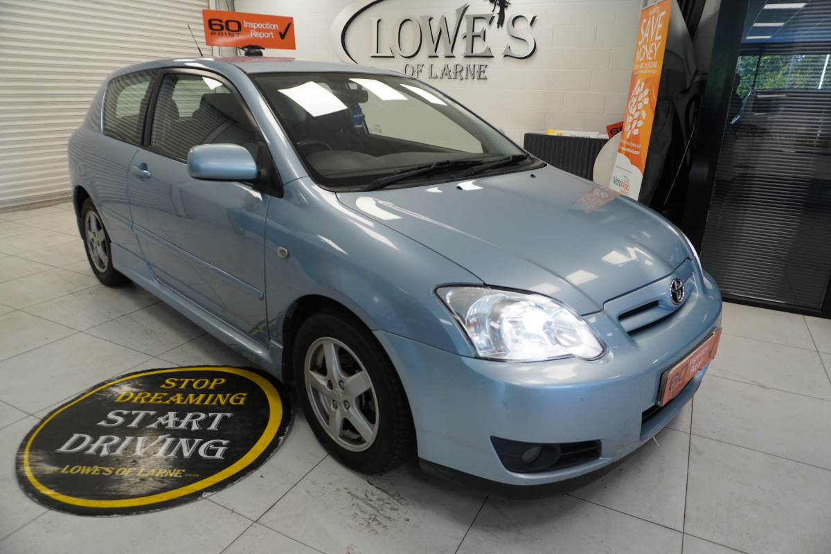 2005 TOYOTA COROLLA 1.6 VVT-i T3 — MOT’d to APRIL 2025