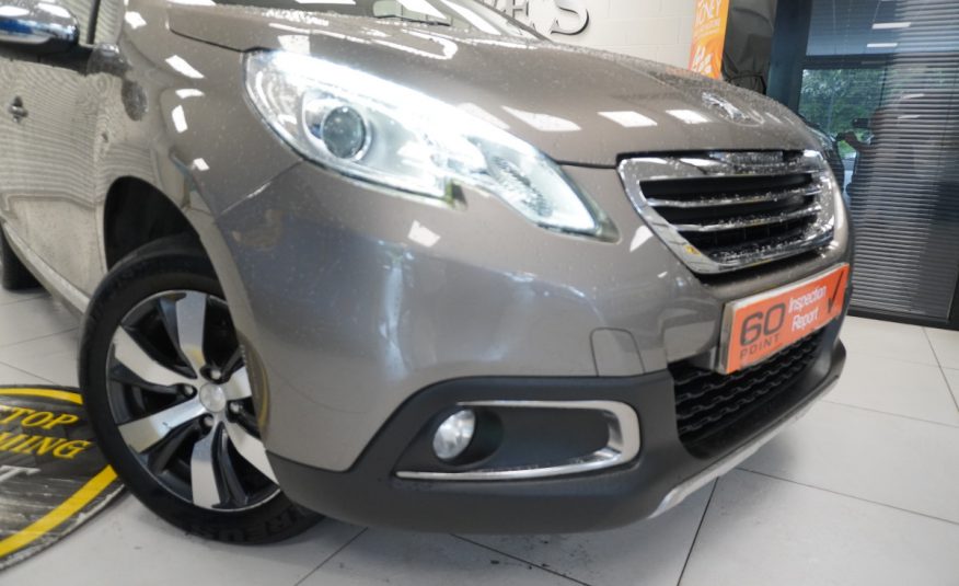 2015 PEUGEOT 2008 1.6 e-HDi ALLURE with BLACK LEATHER & ONLY 63K