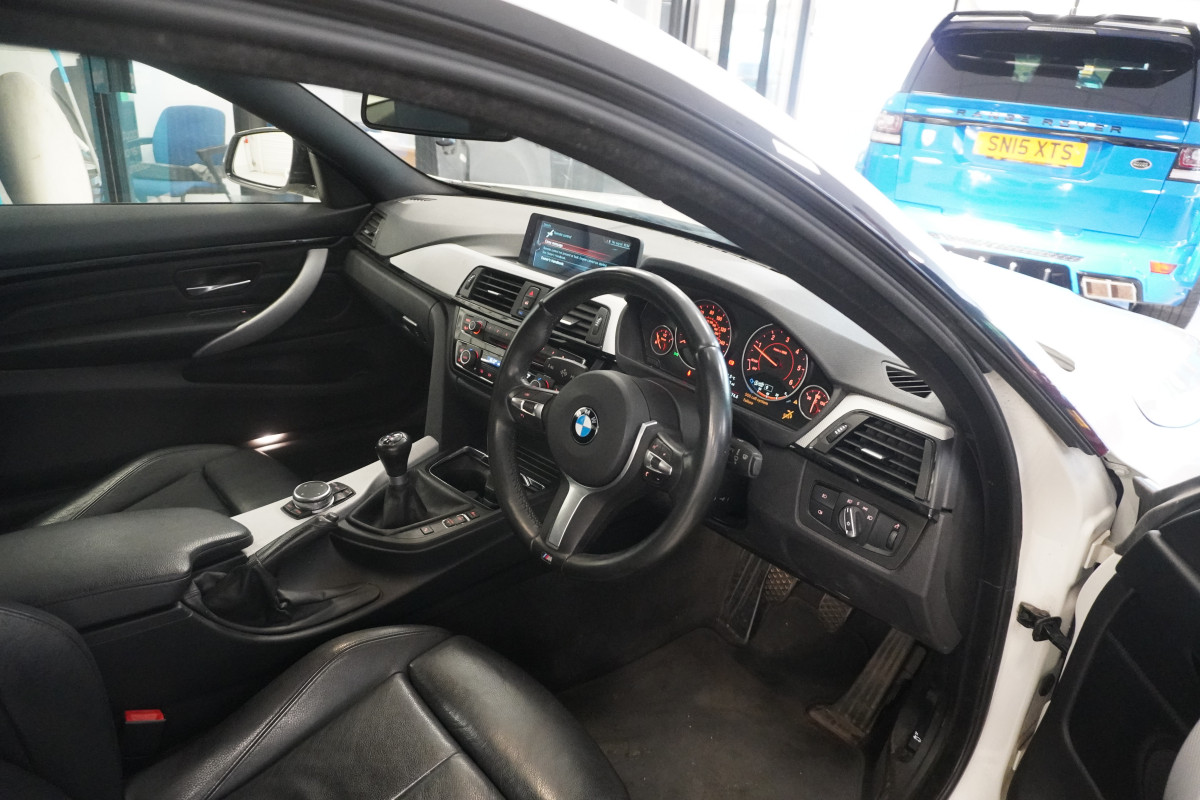 2017 BMW 420D M SPORT COUPE with FULL BLACK LEATHER