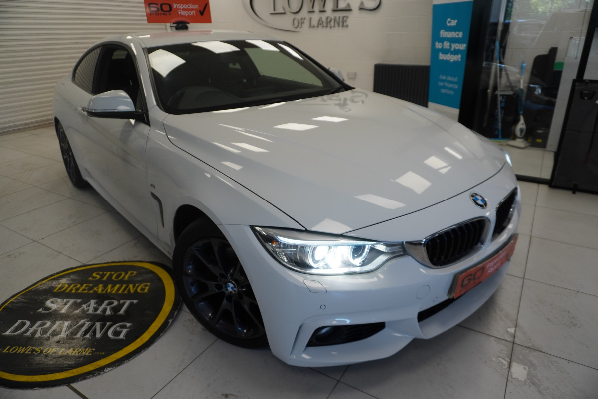 2017 BMW 420D M SPORT COUPE with FULL BLACK LEATHER