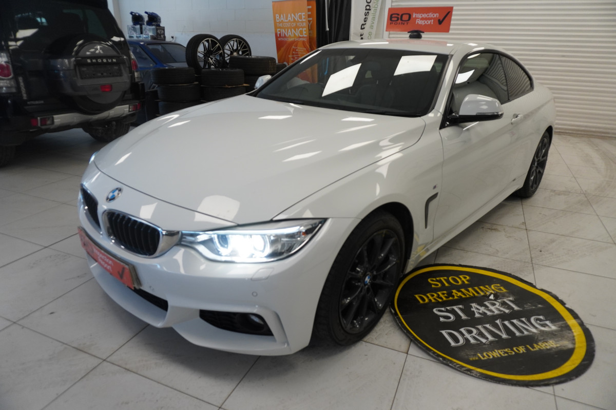 2017 BMW 420D M SPORT COUPE with FULL BLACK LEATHER