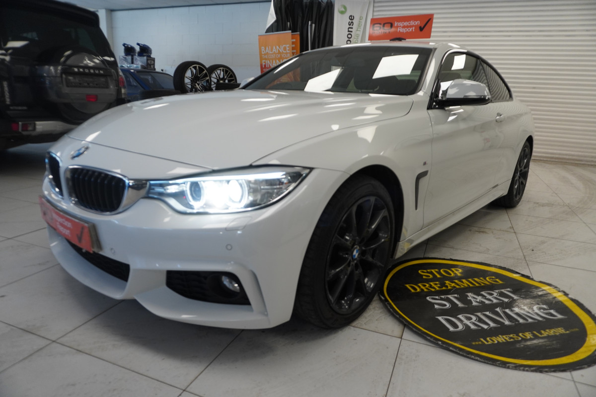 2017 BMW 420D M SPORT COUPE with FULL BLACK LEATHER