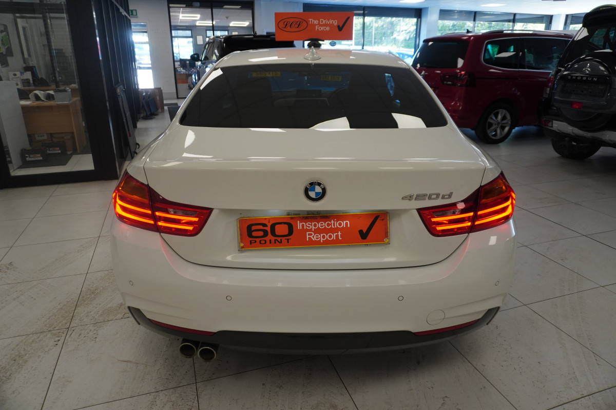 2017 BMW 420D M SPORT COUPE with FULL BLACK LEATHER