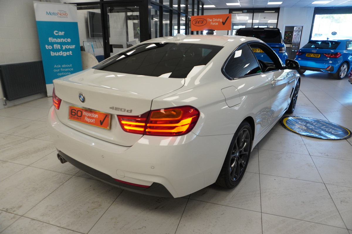2017 BMW 420D M SPORT COUPE with FULL BLACK LEATHER