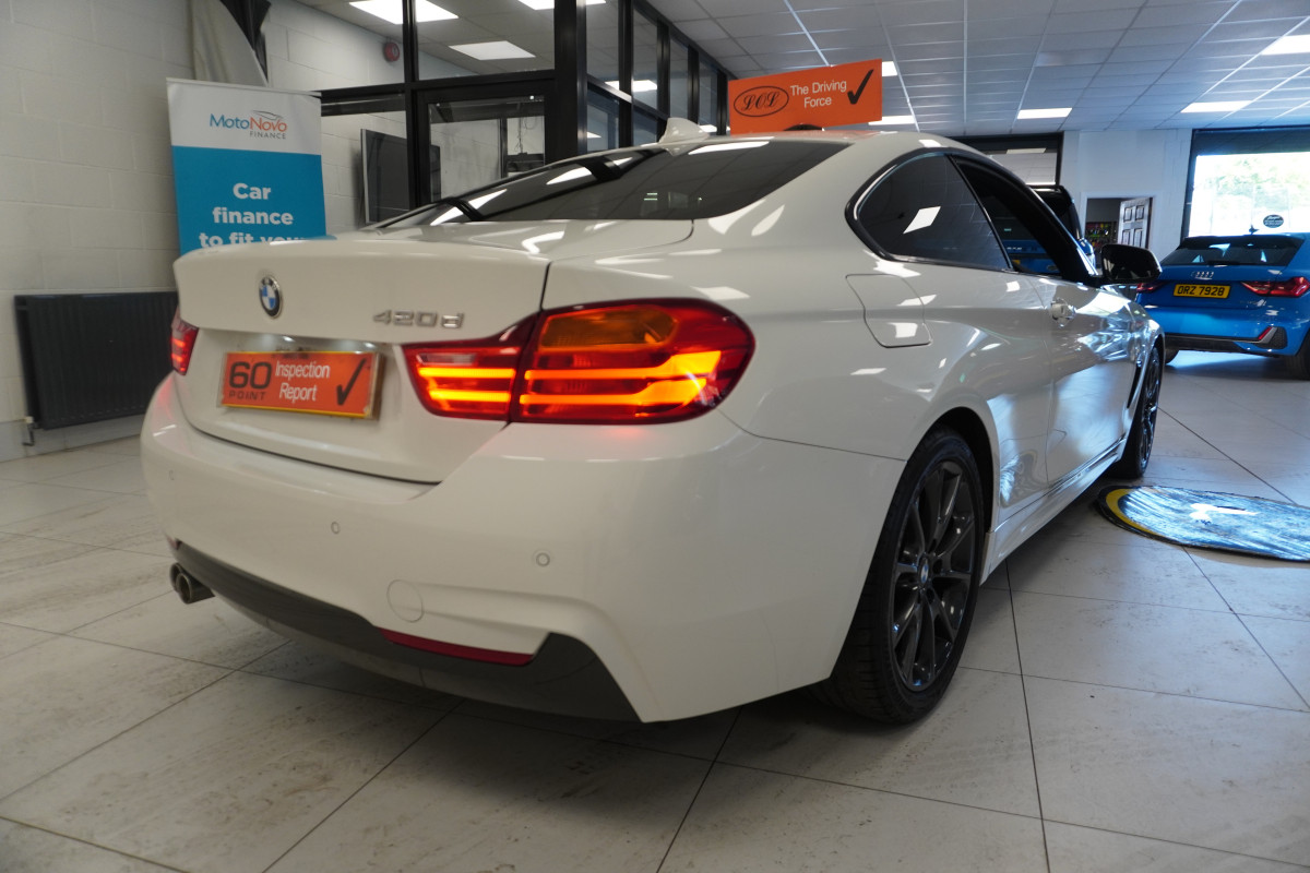 2017 BMW 420D M SPORT COUPE with FULL BLACK LEATHER