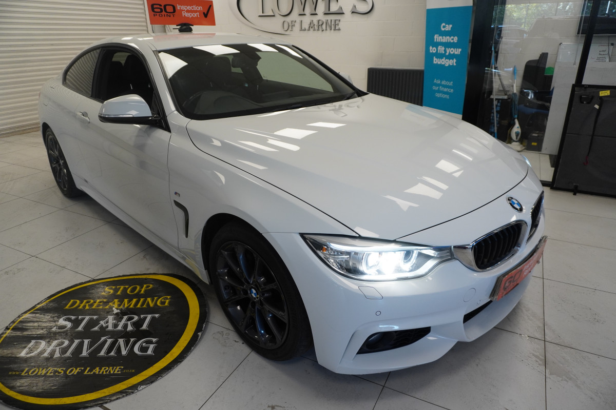 2017 BMW 420D M SPORT COUPE with FULL BLACK LEATHER