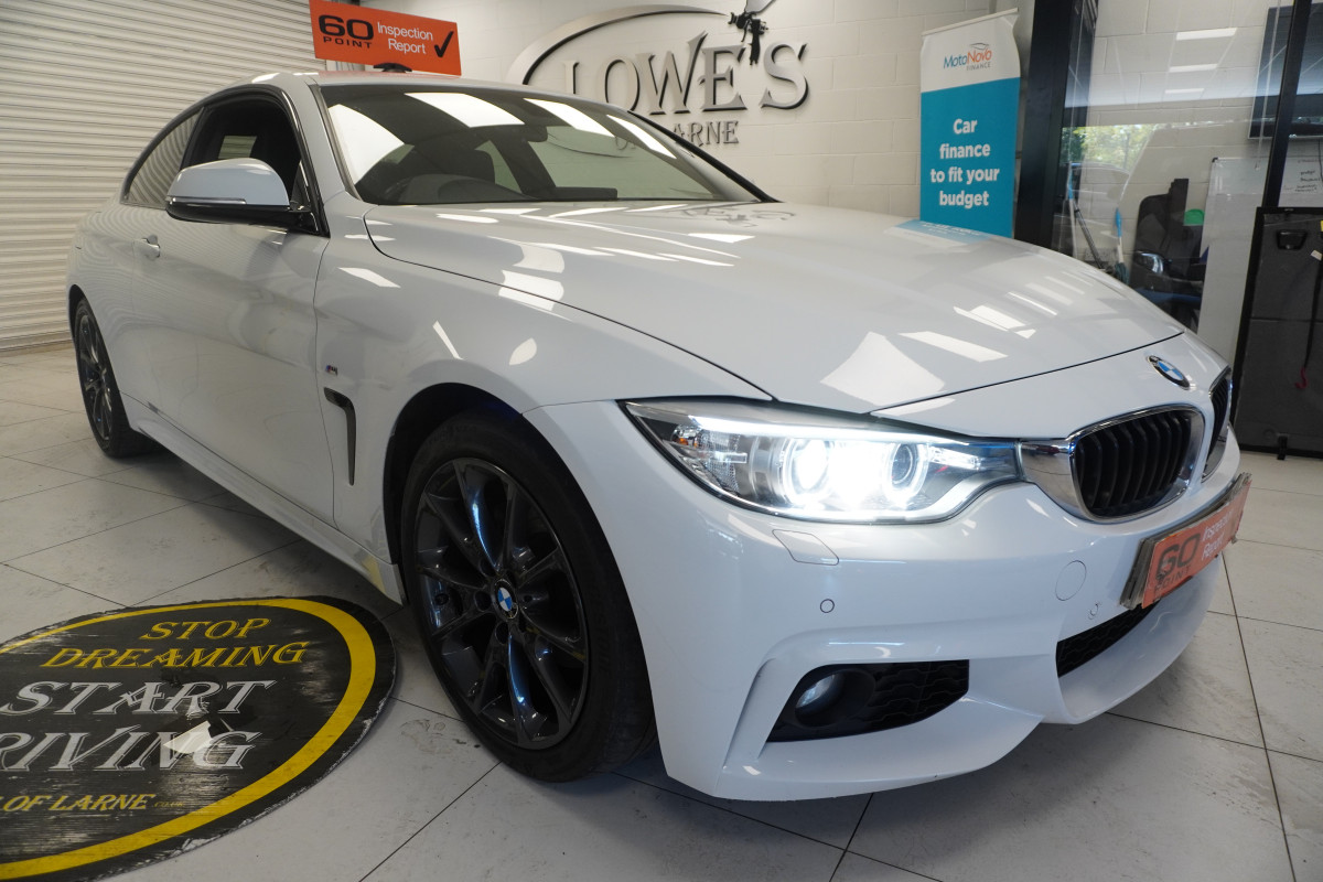 2017 BMW 420D M SPORT COUPE with FULL BLACK LEATHER