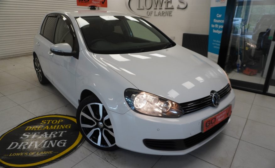 2010 (NOV) VW GOLF 1.6 TDi SE BlueMotion Tech 5 DOOR — JUST HAD NEW FLYWHEEL & CLUTCH KIT FITTED
