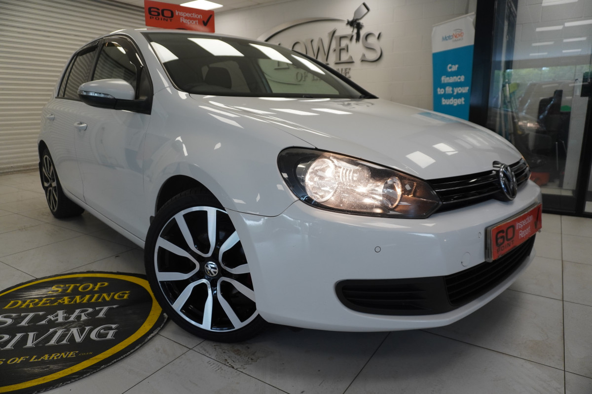 2010 (NOV) VW GOLF 1.6 TDi SE BlueMotion Tech 5 DOOR — JUST HAD NEW FLYWHEEL & CLUTCH KIT FITTED