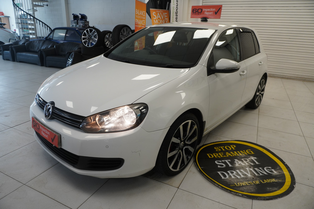2010 (NOV) VW GOLF 1.6 TDi SE BlueMotion Tech 5 DOOR — JUST HAD NEW FLYWHEEL & CLUTCH KIT FITTED