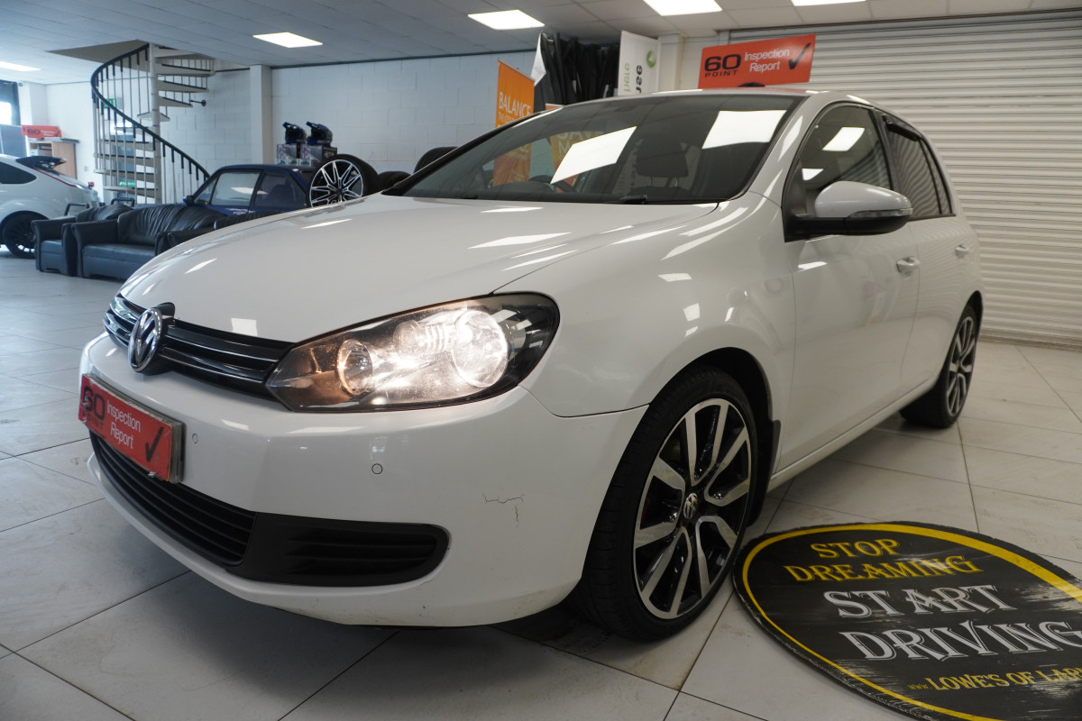 2010 (NOV) VW GOLF 1.6 TDi SE BlueMotion Tech 5 DOOR — JUST HAD NEW FLYWHEEL & CLUTCH KIT FITTED