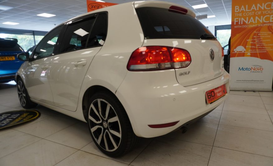2010 (NOV) VW GOLF 1.6 TDi SE BlueMotion Tech 5 DOOR — JUST HAD NEW FLYWHEEL & CLUTCH KIT FITTED