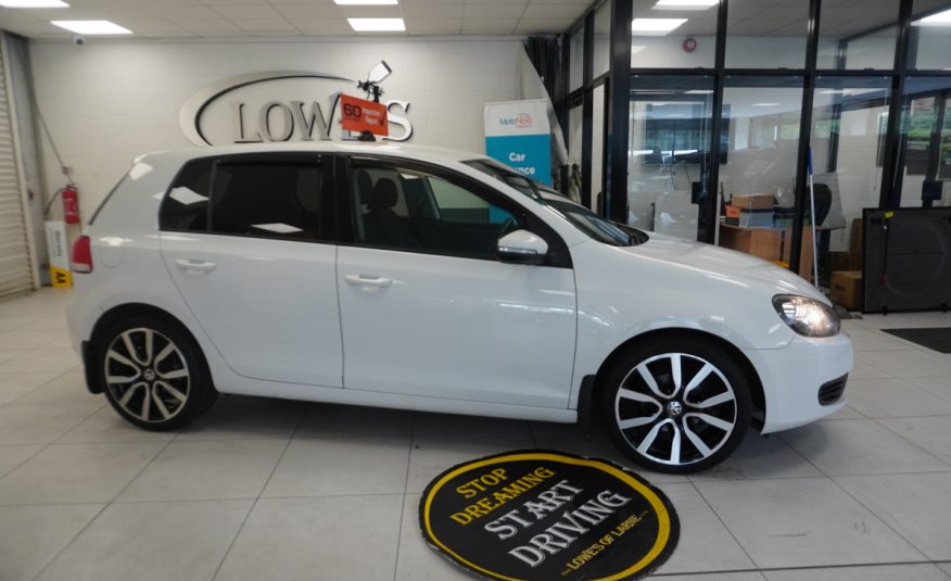 2010 (NOV) VW GOLF 1.6 TDi SE BlueMotion Tech 5 DOOR — JUST HAD NEW FLYWHEEL & CLUTCH KIT FITTED