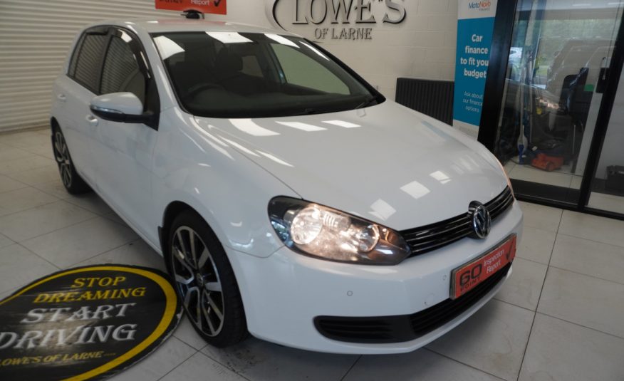 2010 (NOV) VW GOLF 1.6 TDi SE BlueMotion Tech 5 DOOR — JUST HAD NEW FLYWHEEL & CLUTCH KIT FITTED