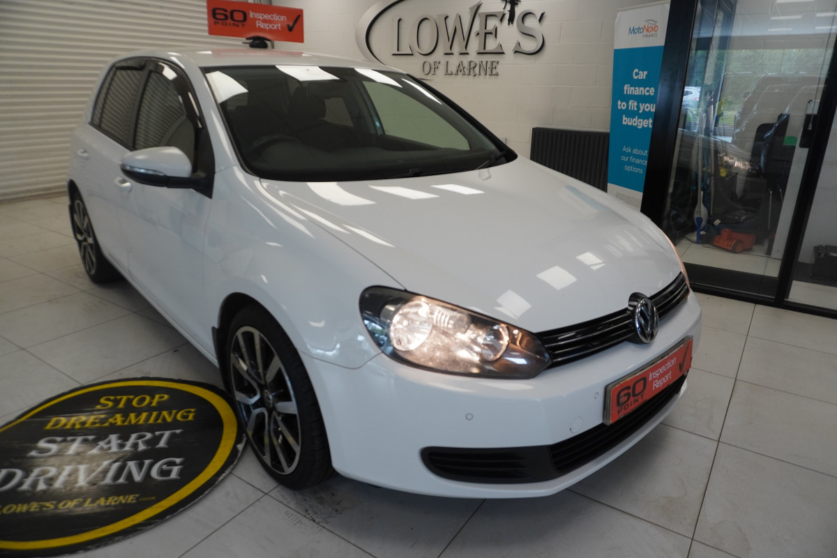 2010 (NOV) VW GOLF 1.6 TDi SE BlueMotion Tech 5 DOOR — JUST HAD NEW FLYWHEEL & CLUTCH KIT FITTED