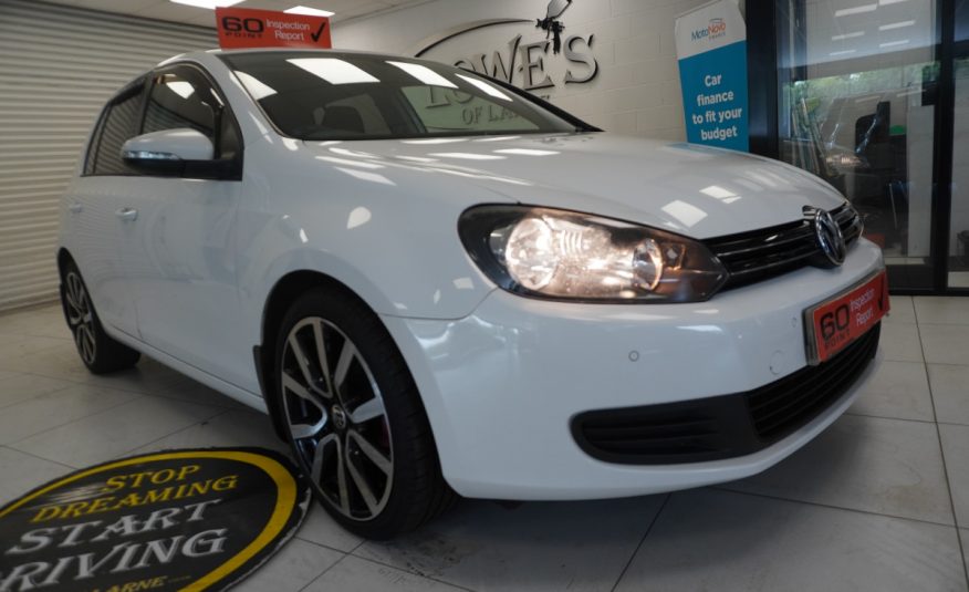 2010 (NOV) VW GOLF 1.6 TDi SE BlueMotion Tech 5 DOOR — JUST HAD NEW FLYWHEEL & CLUTCH KIT FITTED