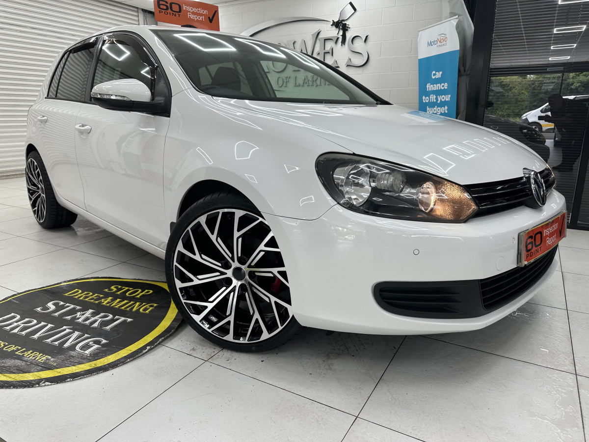 2010 (NOV) VW GOLF 1.6 TDi SE BlueMotion Tech 5 DOOR — JUST HAD NEW FLYWHEEL & CLUTCH KIT FITTED