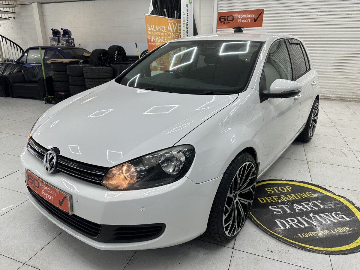 2010 (NOV) VW GOLF 1.6 TDi SE BlueMotion Tech 5 DOOR — JUST HAD NEW FLYWHEEL & CLUTCH KIT FITTED