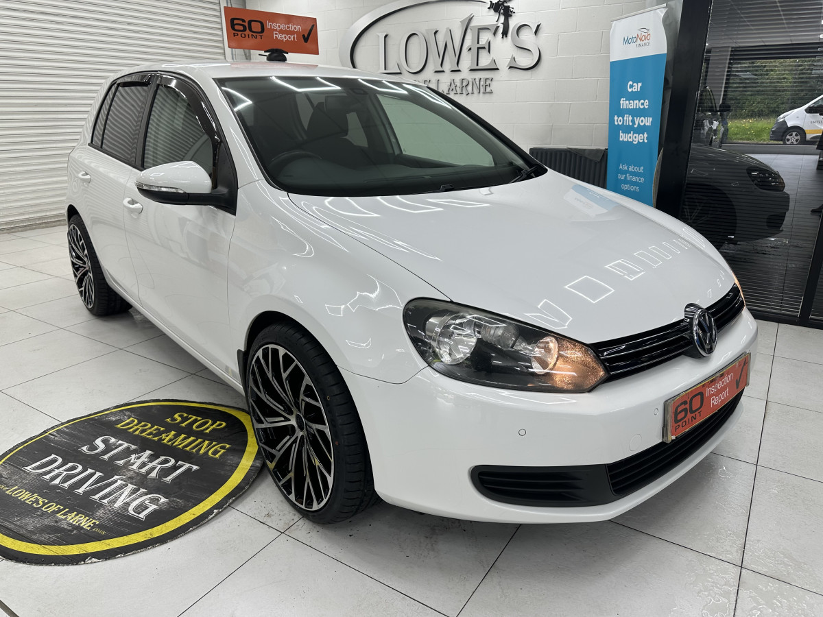 2010 (NOV) VW GOLF 1.6 TDi SE BlueMotion Tech 5 DOOR — JUST HAD NEW FLYWHEEL & CLUTCH KIT FITTED