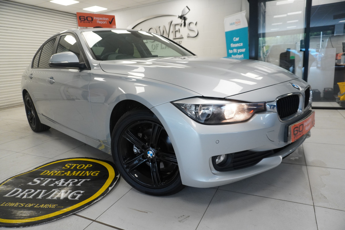 2015 BMW 320D SE XDRIVE AUTO with ONLY 84,000 MILES — BLACK LEATHER & SUNROOF