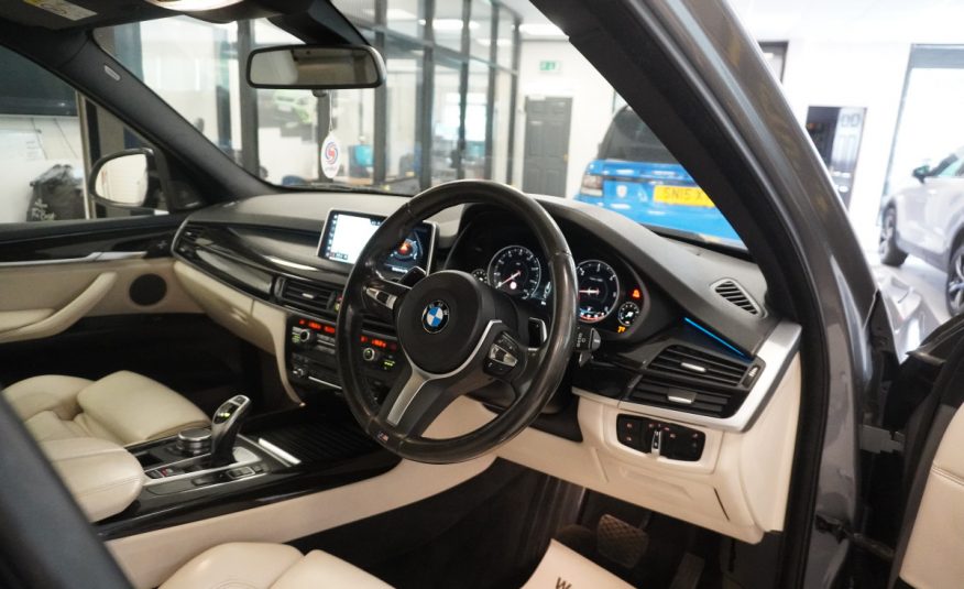 2018 (SEPT) BMW X5 3.0D M SPORT 7 SEATER with ONLY 79K & FULLY LOADED