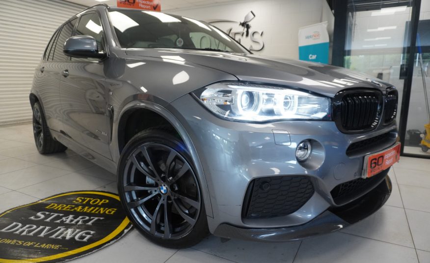 2018 (SEPT) BMW X5 3.0D M SPORT 7 SEATER with ONLY 79K & FULLY LOADED