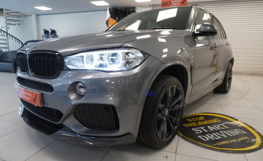 2018 (SEPT) BMW X5 3.0D M SPORT 7 SEATER with ONLY 79K & FULLY LOADED