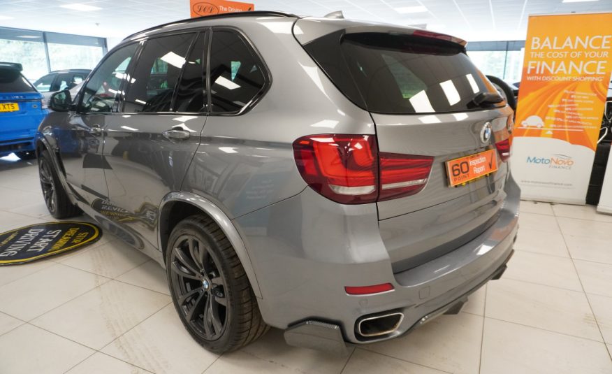 2018 (SEPT) BMW X5 3.0D M SPORT 7 SEATER with ONLY 79K & FULLY LOADED