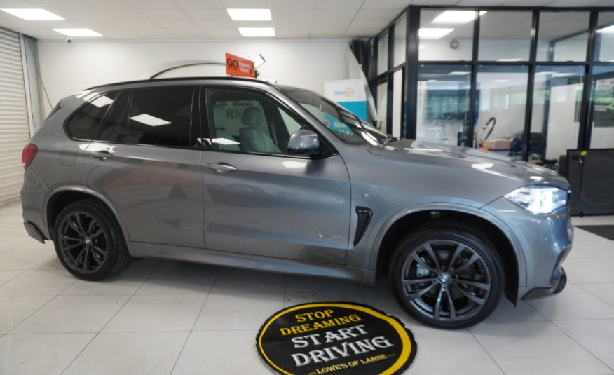 2018 (SEPT) BMW X5 3.0D M SPORT 7 SEATER with ONLY 79K & FULLY LOADED