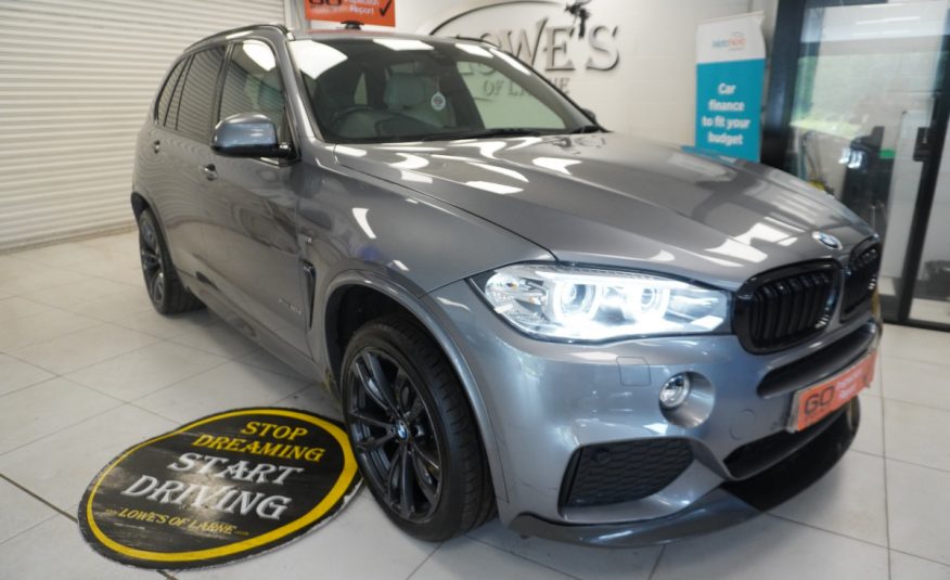 2018 (SEPT) BMW X5 3.0D M SPORT 7 SEATER with ONLY 79K & FULLY LOADED