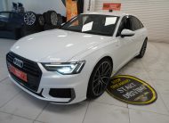 2019 (MARCH) AUDI A6 2.0 TDi S LINE 40 201BHP — 21″ ALLOYS, BLACK LEATHER