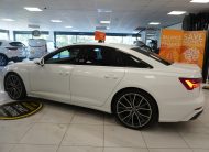 2019 (MARCH) AUDI A6 2.0 TDi S LINE 40 201BHP — 21″ ALLOYS, BLACK LEATHER