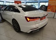 2019 (MARCH) AUDI A6 2.0 TDi S LINE 40 201BHP — 21″ ALLOYS, BLACK LEATHER