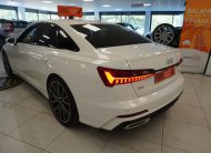 2019 (MARCH) AUDI A6 2.0 TDi S LINE 40 201BHP — 21″ ALLOYS, BLACK LEATHER