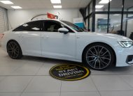 2019 (MARCH) AUDI A6 2.0 TDi S LINE 40 201BHP — 21″ ALLOYS, BLACK LEATHER