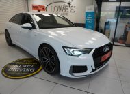 2019 (MARCH) AUDI A6 2.0 TDi S LINE 40 201BHP — 21″ ALLOYS, BLACK LEATHER