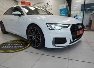 2019 (MARCH) AUDI A6 2.0 TDi S LINE 40 201BHP — 21″ ALLOYS, BLACK LEATHER