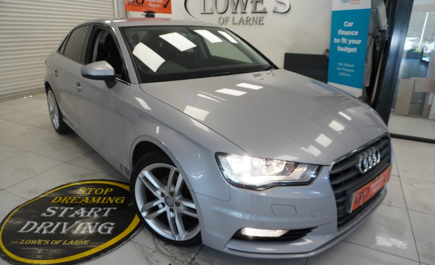 2014 AUDI A3 2.0 TDi SPORT 4 DOOR SALOON — ONLY £20 TAX