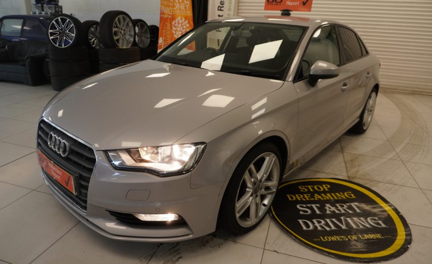 2014 AUDI A3 2.0 TDi SPORT 4 DOOR SALOON — ONLY £20 TAX